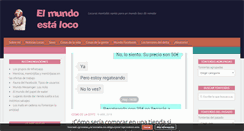 Desktop Screenshot of elmundoestaloco.com