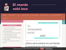 Tablet Screenshot of elmundoestaloco.com